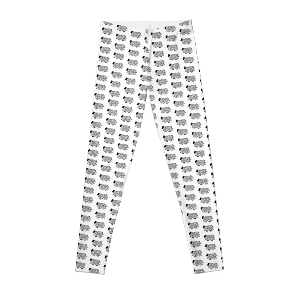 

June Bug, the Whimsical Sheep Leggings Sports pants for Sports pants woman sports for Womens Leggings