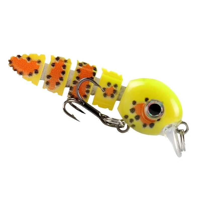 Multi Jointed Swimbait 5.5cm/4g Fishing Lures Crankbait Lifelike Hard Fish Baits Small Fishing Lure Set Wobblers Tackle image 6