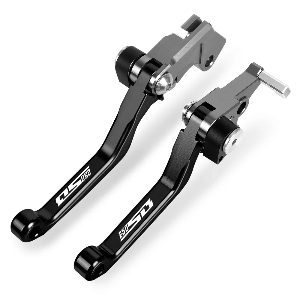 Dirt Bike Adjustable Brake Clutch Levers For SUZUKI 250SB 2002 2003 2004 2005 2006 Motorcross Accessories Brake Clutch Lever