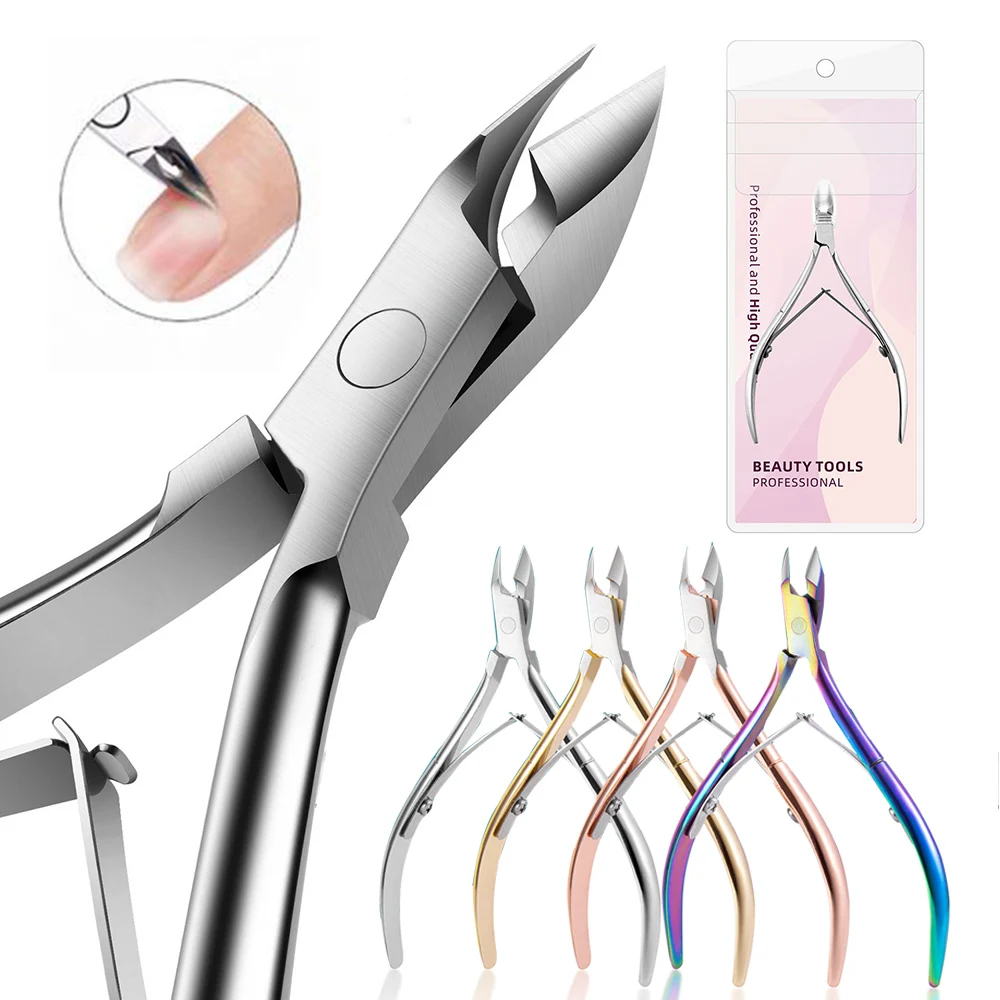 

Toenail Cuticle Scissor Dead Skin Removal Stainless Steel Nail Clipper Profesional Ingrown Toe Foot Nail Correction Nippers New