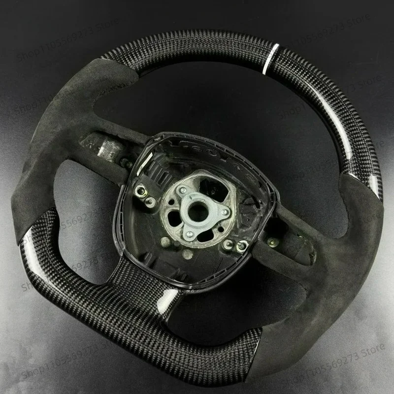 Fit For Audi A3 A4 A5 A7 S4 S5 Q5 Q7 Real Carbon Fiber Steering Wheel High Quality Customized Modification