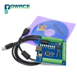 CNC USB MACH3 100Khz 4 Axis Interface Drive Motion Controller Breakout Board Flying Carving Card Engraving Machine Motherboard