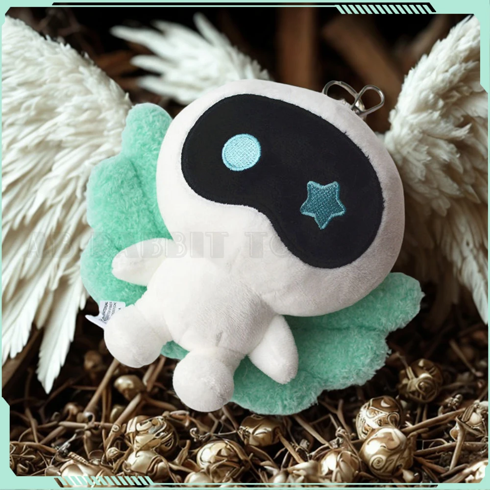 Wootteo-muñeco de peluche Kawaii para mochila, colgante ondulado, nuevo diseño Jin, llavero con alas de astronauta, juguetes decorativos, regalos