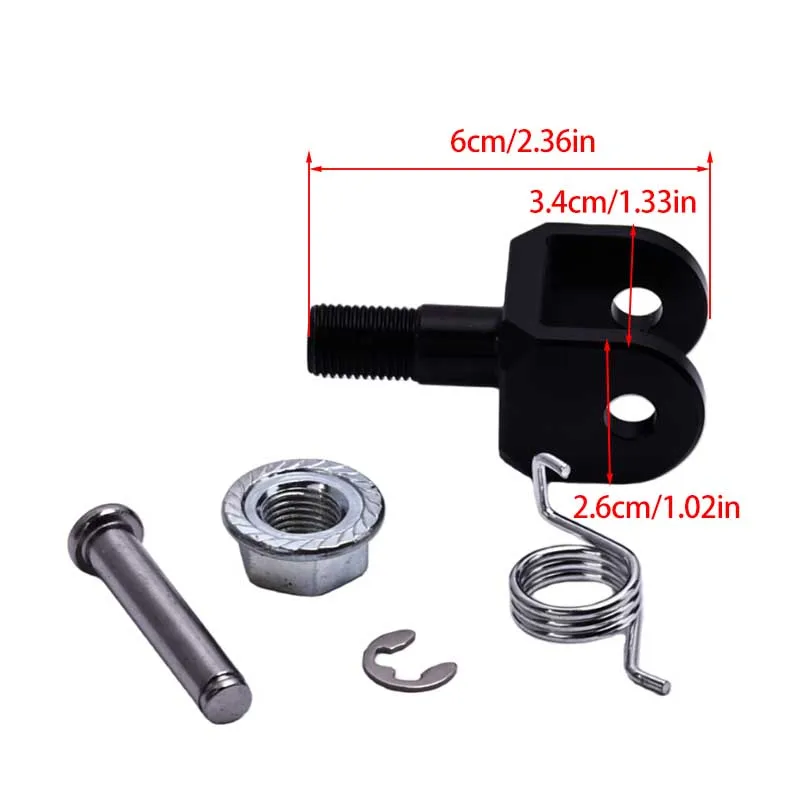 Easy installation Pedal fork, A/B/C/D/E/F/G color options, Suitable for replacement parts of left and right foot pedal brackets,