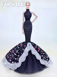 for Multi layer Fashion Wedding Dress For barbie Doll