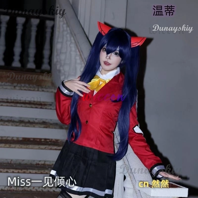 Anime Fairy Tails Wendy Marvell Cosplay Costume Halloween Party Clothing Custom Size Dresses Suit School Uniform