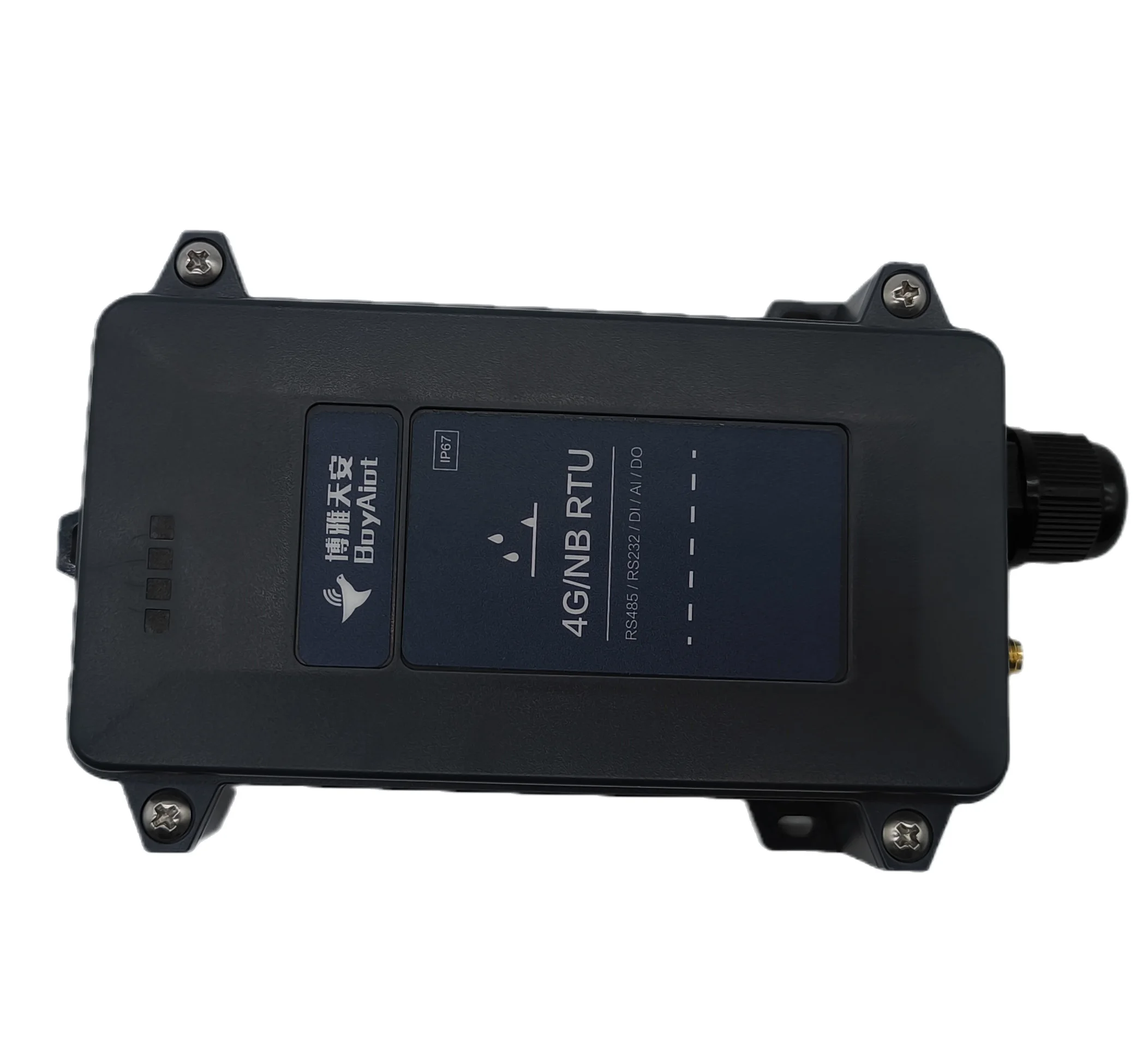-S504-IOT 4G IOT Gateway RS232 & RS485 Gateway Support Mqtt طويل المدى لاسلكي مقاوم للماء IoT RTU