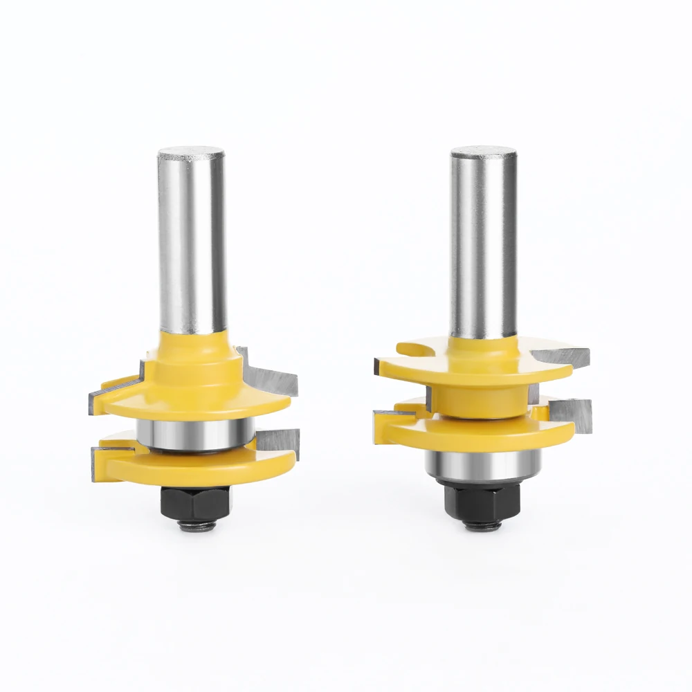 Imagem -04 - Lavie-shank Rail e Stile Tenon Router Grupo Porta Bevel Carpintaria Fresa para Ferramentas de Madeira Mc03143 Pcs 12 mm Pol