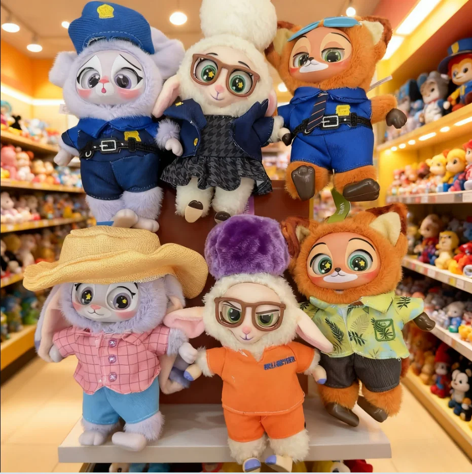 

2026 горячая в наличии, новая слепая коробка Miniso Zootopia - Джуди и Ник, фигурка из ПВХ, брелок, милая коллекционная игрушка, модный аксессуар% #