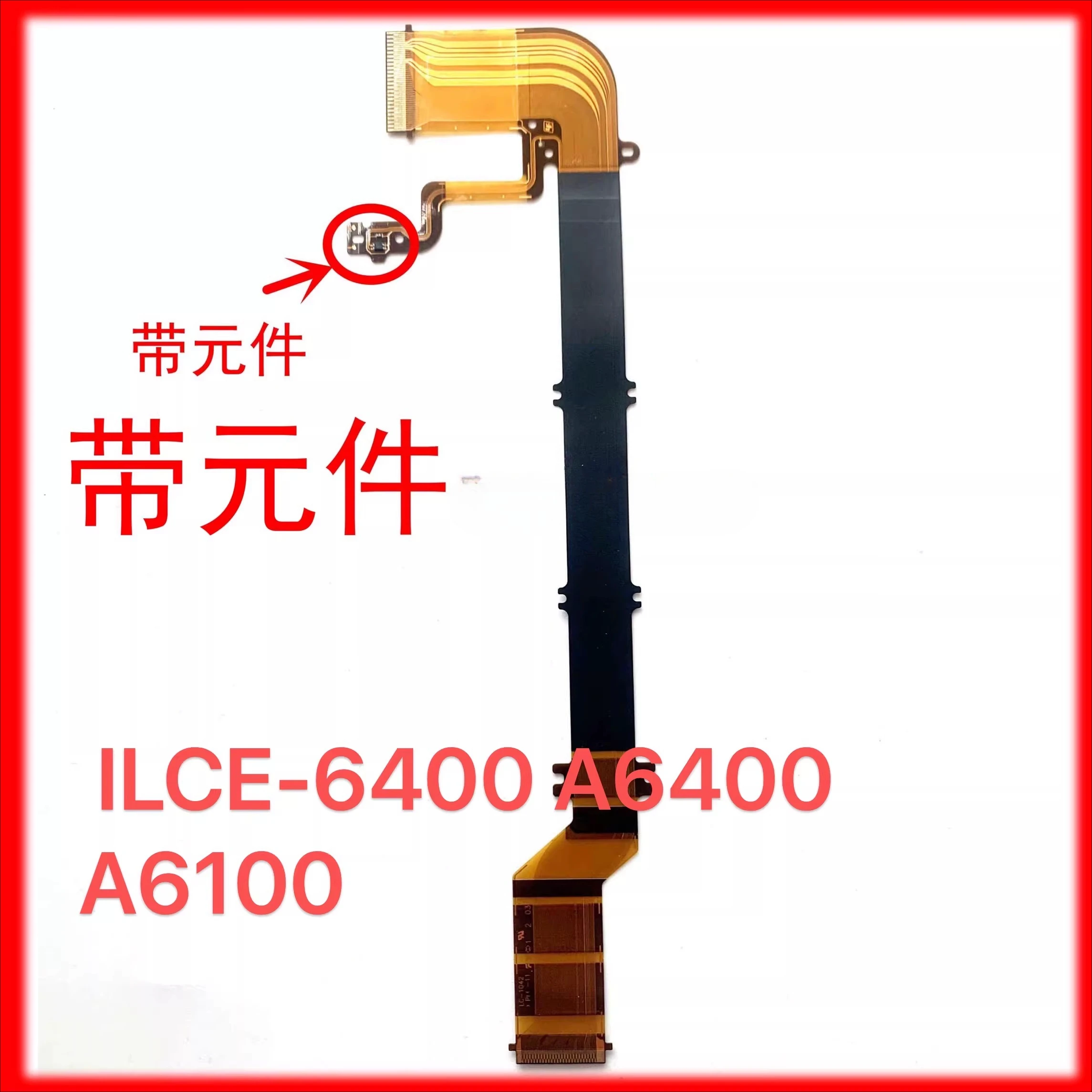 

Гибкий шлейф LCD-экрана для камеры Sony ILCE-6400 A6400 A6100, запчасть для ремонта