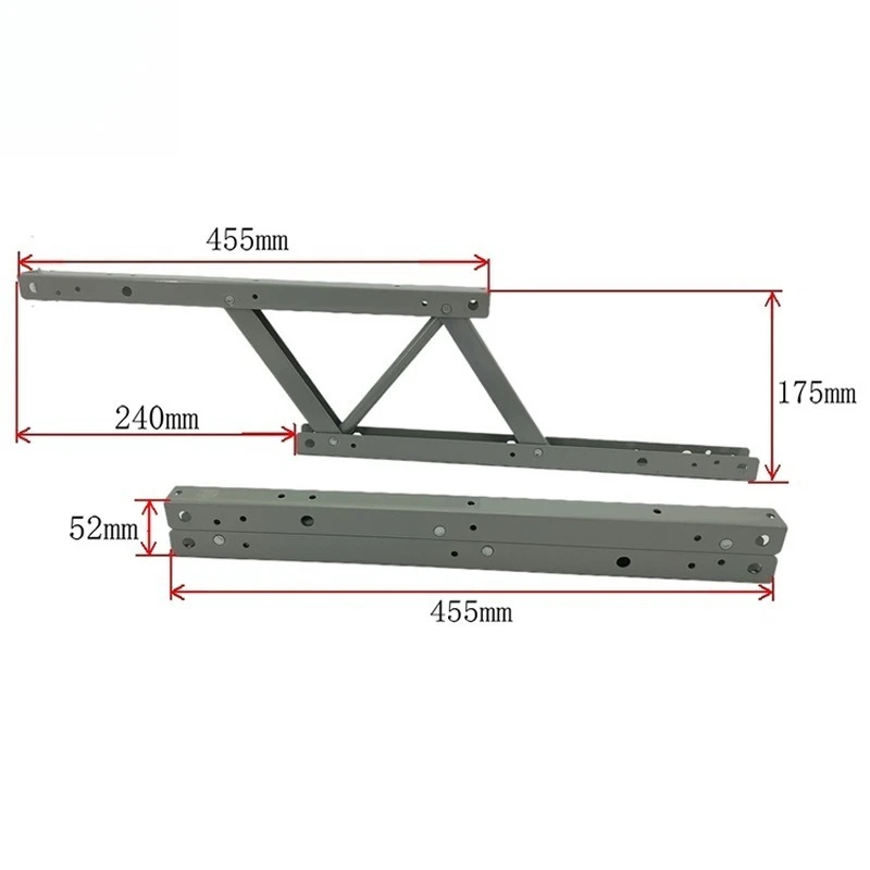 Coffee table lifter, computer table spring folding hinge, lifting coffee table bracket, support frame hardware accessories