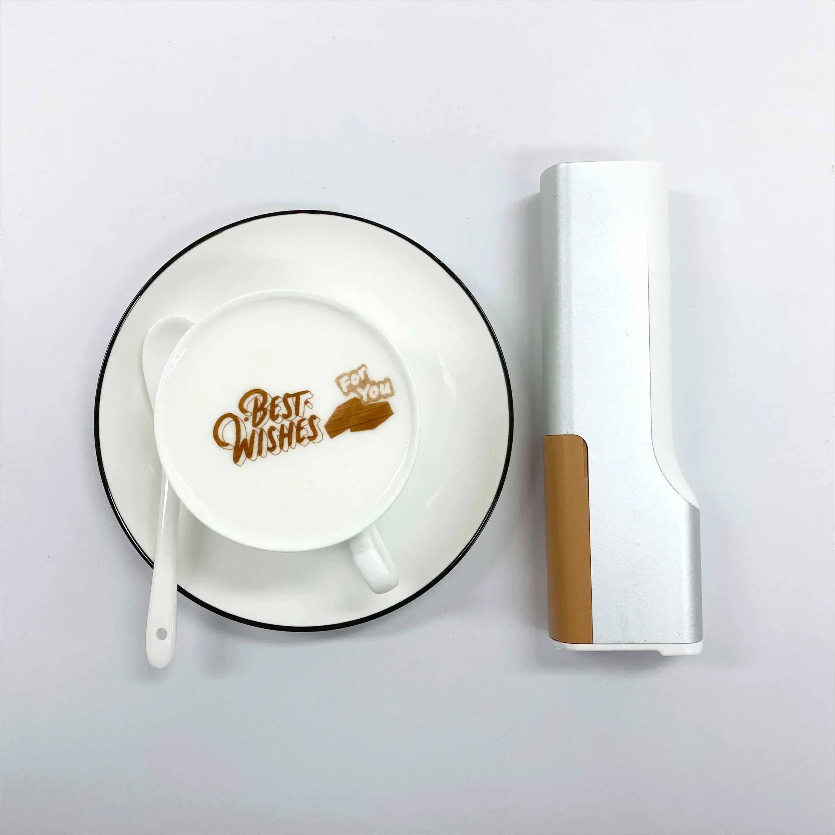 Pluma de impresión comida pastel macarrón café cerveza firma Digital de mano inyección de tinta conexión inalámbrica 3DHot ventas barato y fino