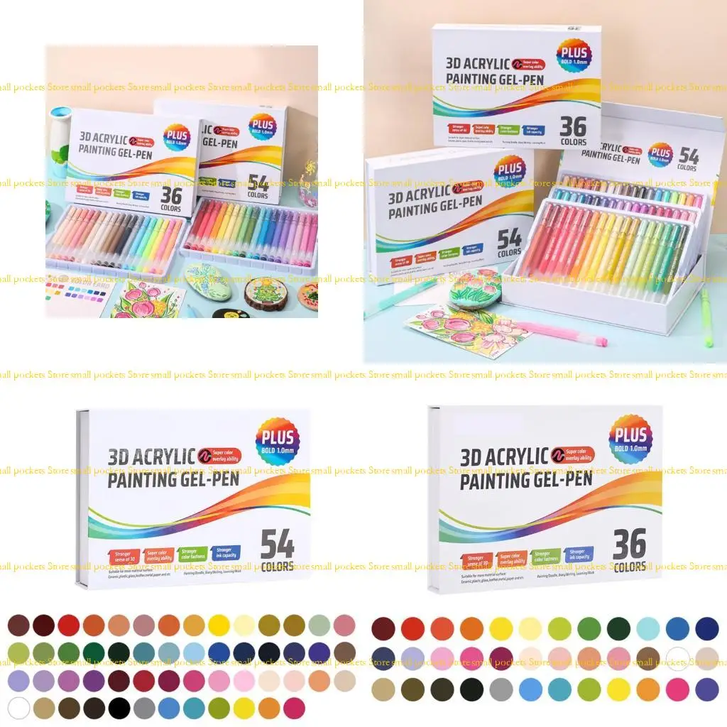 R1WD 36/54 Цветные разноцветные ручки Journaling 1,0 мм для журнала и примечания R1WD 36/54 Цветные разноцветные ручки Journaling 1,0 мм для журнала и примечания