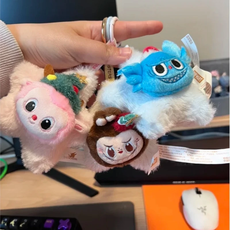 

Popmart Labubu Classic Series Blind Box Sparkle Design Adorable Soft Christmas Trendy Surprise Mystery Box Fans Customized Gift