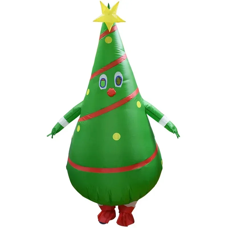 Premium Cosplay Outfit Christmas Funny Inflatable Costumes Santa Claus Elk Snowman Tree Penguin Adult Halloween Xmas Fanticy Car view 6