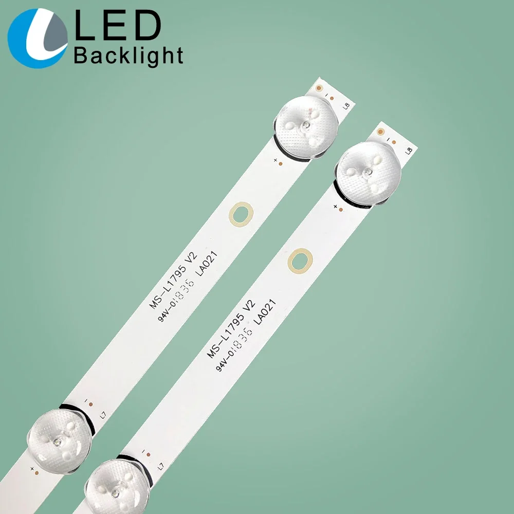 Led Backlight Tv Strip H39d7100e Le39z1 Cx390dledm 39lem-1045/T2c JL.D39042330-006AS-M Aktv409ts 39pl11tc 39lh 5320h MS-L1795 V2