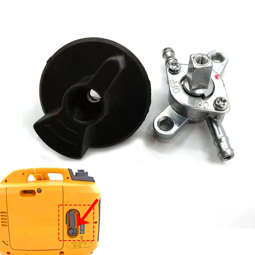 1 PCS Fuel Tap Switch KGE1000Ti-07300 Suitable for KIPOR IG Generator IG770 IG1000 IG2000 IG2600 Generator Accessories