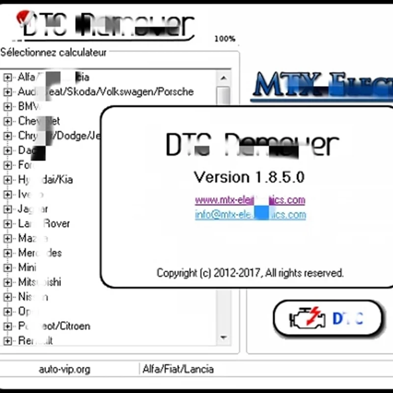 DTC Remover 2023 For KESS KTAG FGTECH OBD2 Software MTX DTC Remover 1.8.5.0 With Keygen+ 9 Extra ECU Tuning Software ECU Full