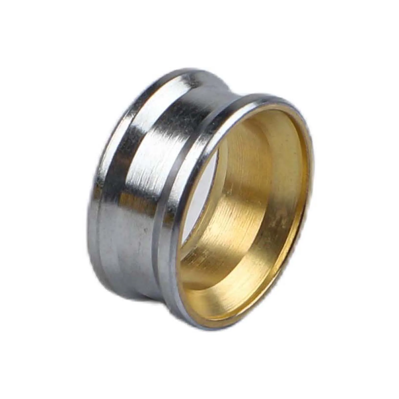 Fishing Reel Line Roller Bearing 8mm ID Metal Replacement Part For Reel Repair Silver Left Right Hand Interchangeable