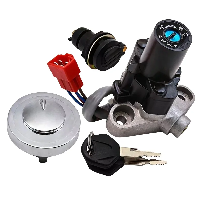 For Yamaha V-Star Drag Star Classic XVS400 XVS650 XVS1100 Classic Custom Motorcycle Ignition Switch Gas Cap Key Set