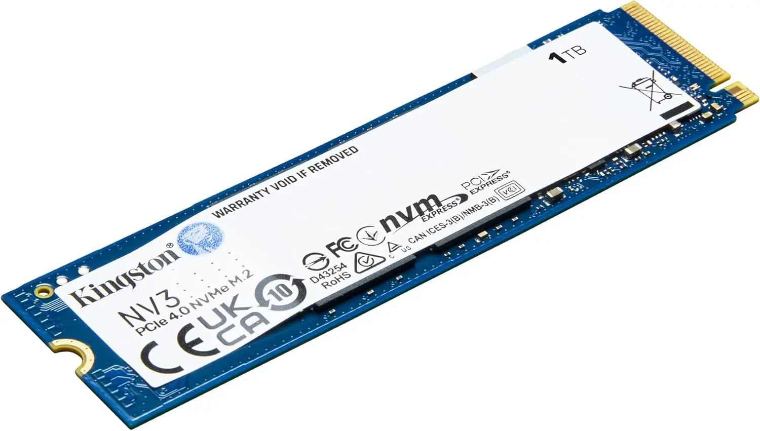 كينجستون NV3 1 تيرابايت M.2 2280 NVMe SSD 500 جيجابايت 2 تيرابايت PCIe 4.0 Gen 4x4 | ما يصل إلى 6000 ميجابايت/ثانية #2