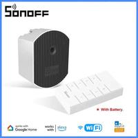 SONOFF D1 Smart Light Dimmer 433Mhz RF Switch Light Brightness Adjustable with Remote eWeLink Voice Control Google Home Alexa