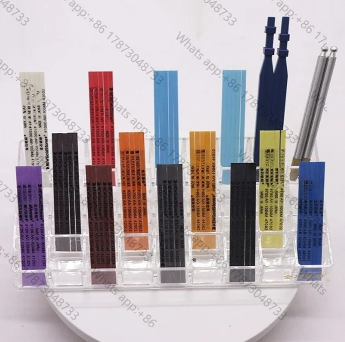 1pcs/5pcs 1004M Ceramic Fiber Stones for Mold Die Jade Polishing Grinding 1*4*100mm Ceramic Super Stone