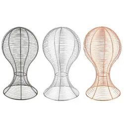 Home Metal Hat Cap Helmet Wig Hair Rack Holder Storage Drying Display Stand Tool Shop Rack