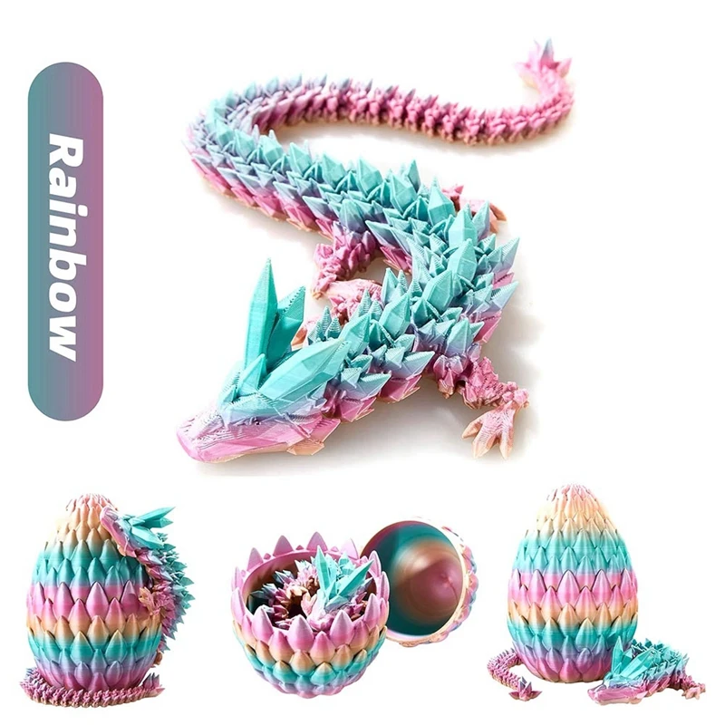 Easter Egg, Dragon Egg, Dragon Eggs With Dragon Inside, Dragon Toy, 3D Printed Dragon Egg Fidget Toys, Dragon Easter Egg