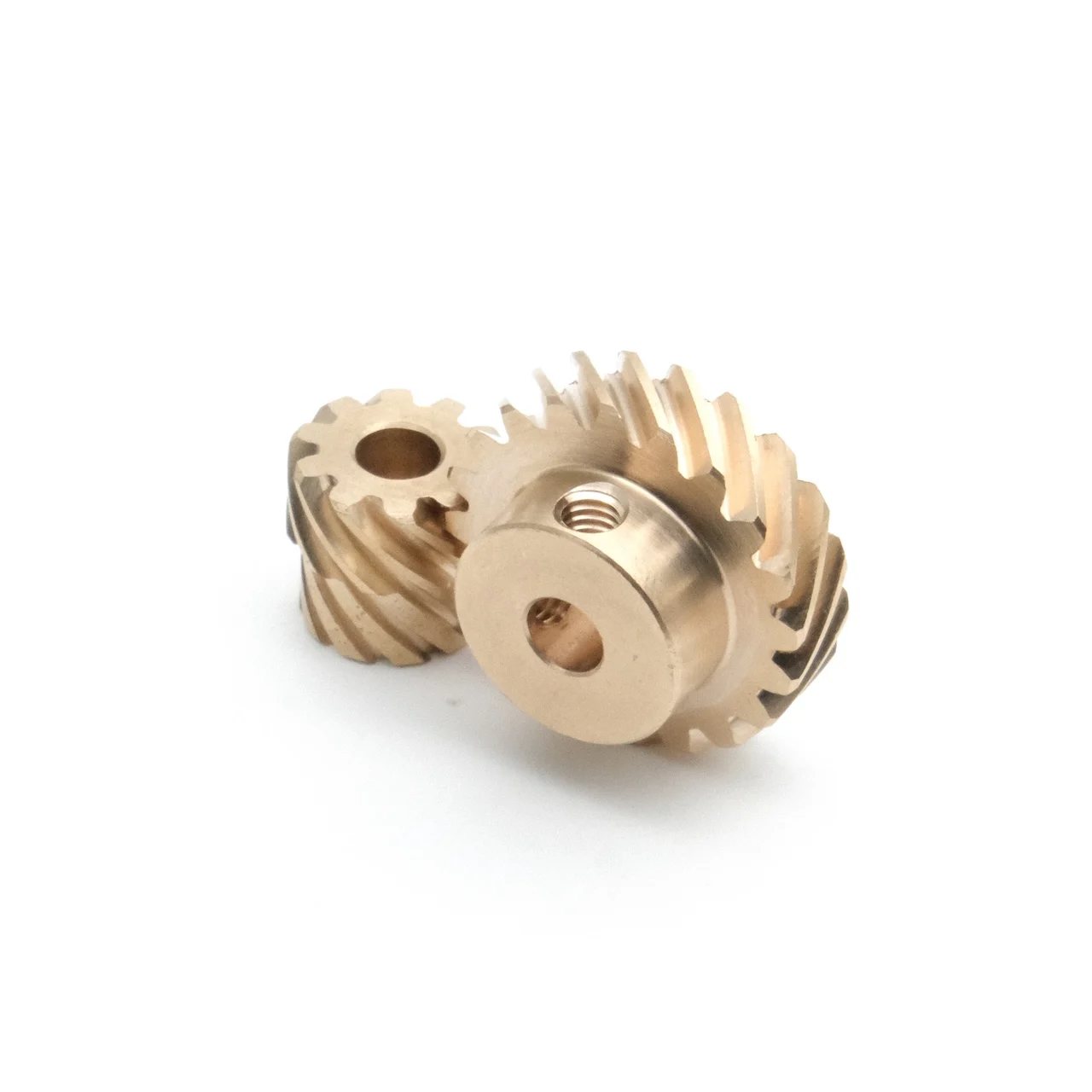 0.8M Precision 8-24 TeethStaggered Helical gear 45-Degree Corner Turning Device Reduction Helical Gears