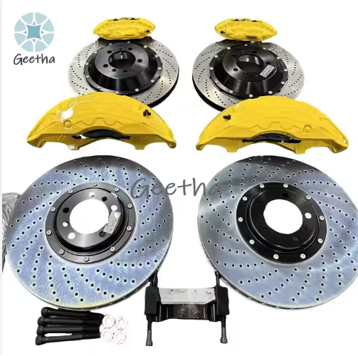 For Best Quality Big Brake Kit for10n 10 Pot Car Brakes System Caliper 440.420.400disc for Bmw Benz Audi  Toyota