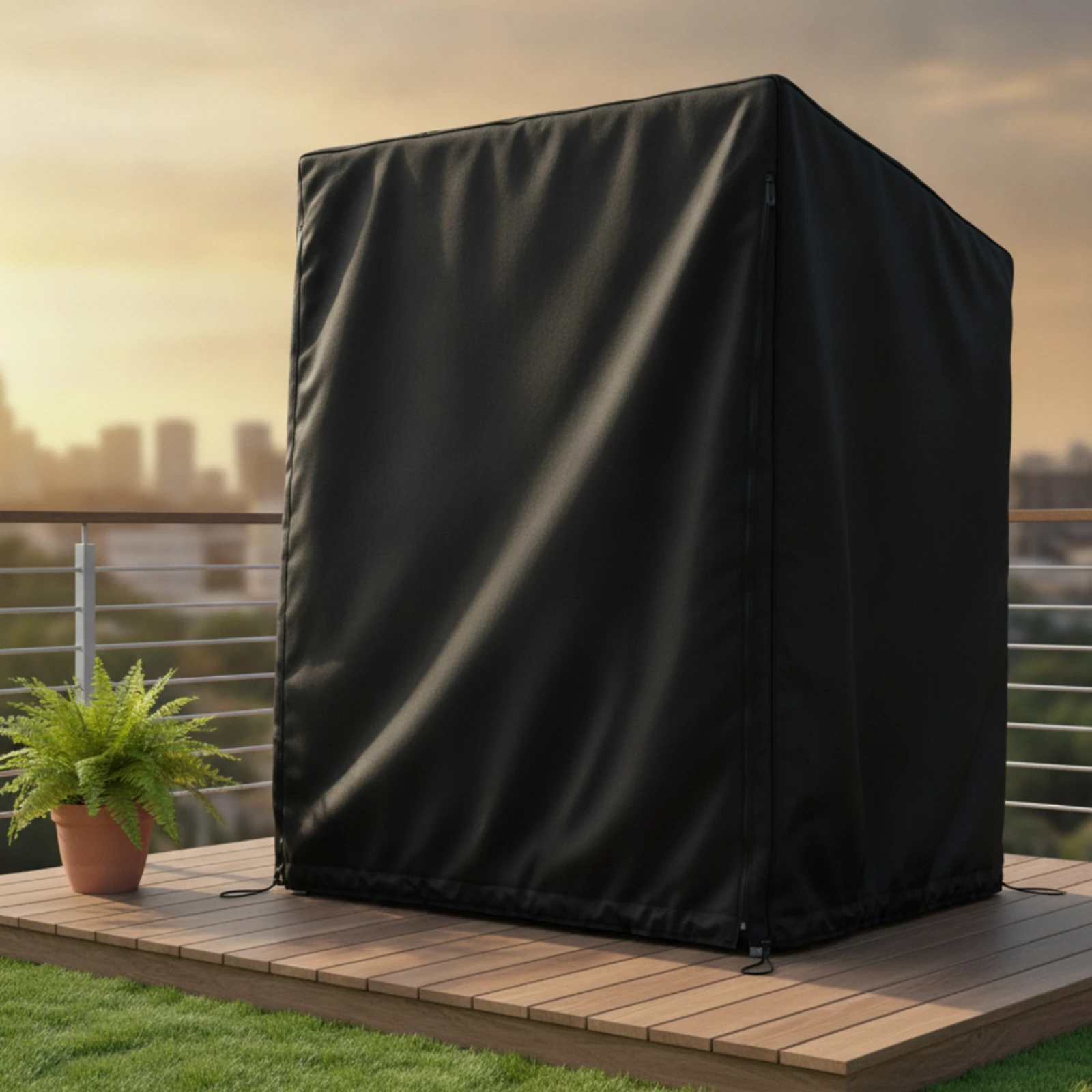 Swing Swing Cover with Zipper Heavy Duty Patio Swing Cover with Drawstring Waterproof Foldable for Garden, Backyard