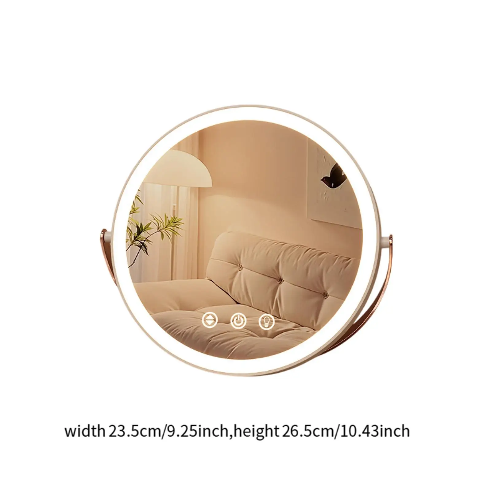 Зеркало для макияжа с подсветкой Косметическое зеркало для квартир Спальня Бытовое