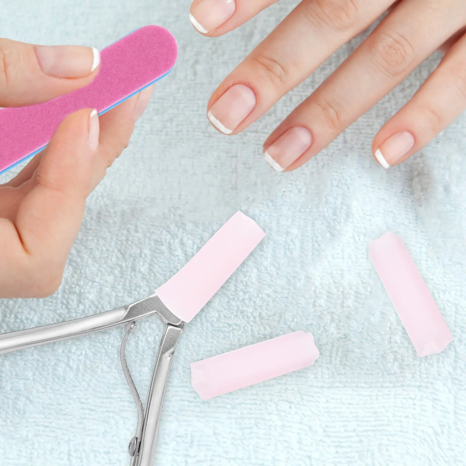 

Набор из 6 силиконовых накладок для маникюрных инструментов: нескользящие колпачки для пинцетов, защитные чехлы для маникюрных ножниц, защита для кончиков пинцетов, маленькие.