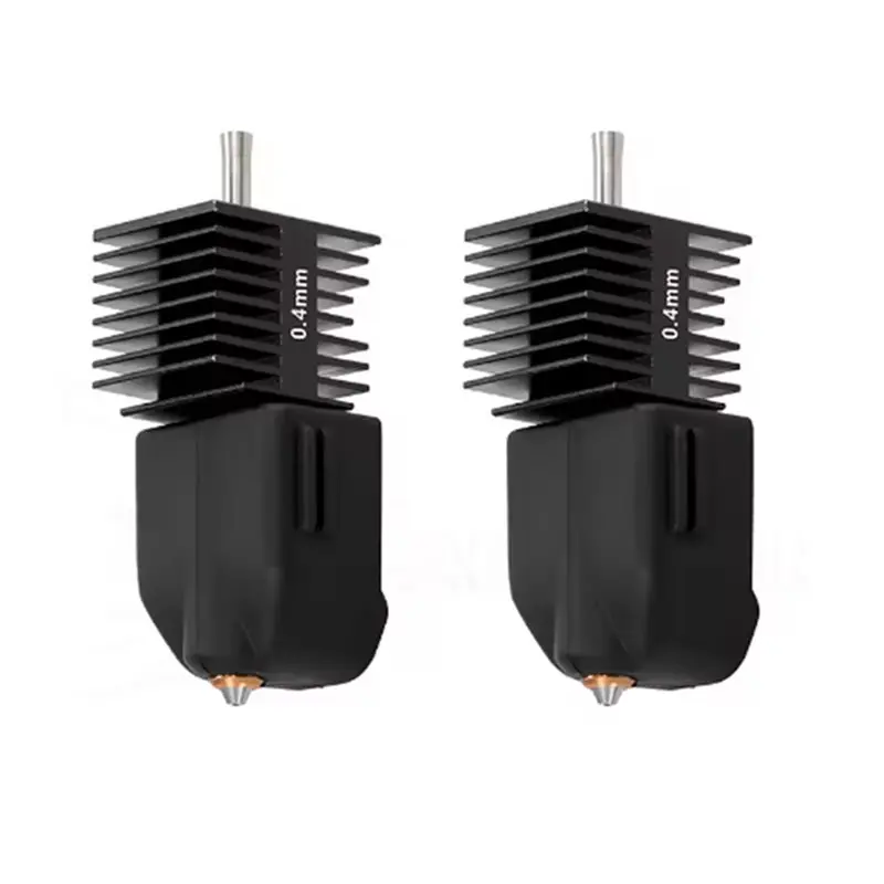 

For AD5X For Flashforge Integrated Bimetallic Hotend Nozzle Assembly 0.4Mm 2 Set For AD5X 3D Printer Accessories