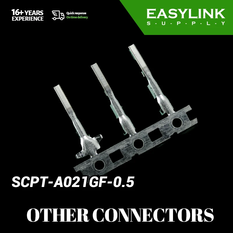 SCPT-A021GF-0.5, CPT 2.0 Series conectores terminais, estoque disponível