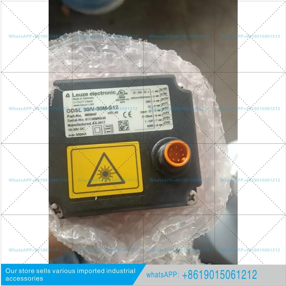 Genuine Leuze Distance Sensor Brand Model ODSL 30/V-30M-S12