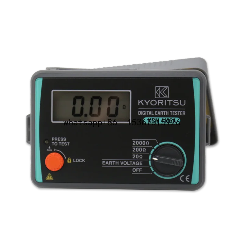 

Factory Price Ground Resistance Tester Multimeter Resistance Meter Kyoritsu 4105a Digital Earth Resistance Tester