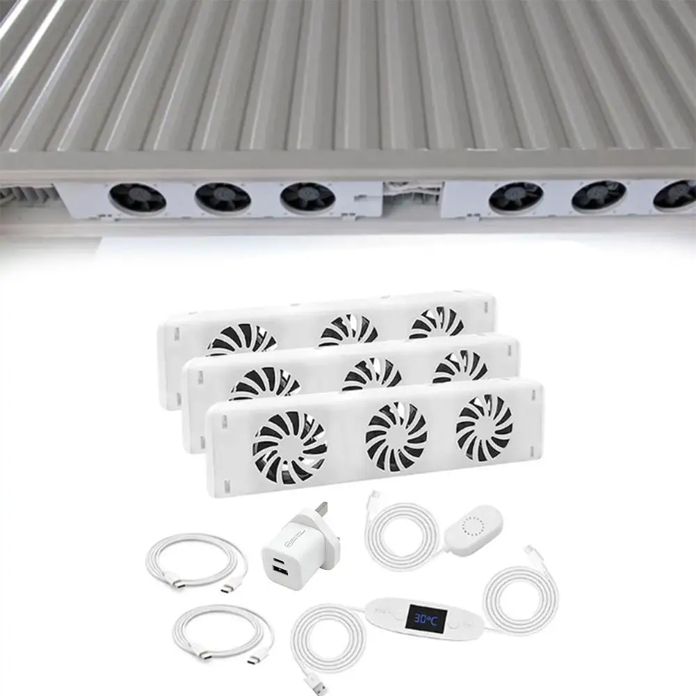 Energy Saving Fan Radiator Booster Increased Air Circulation Safety Certification Silent Drive Automatic Operation