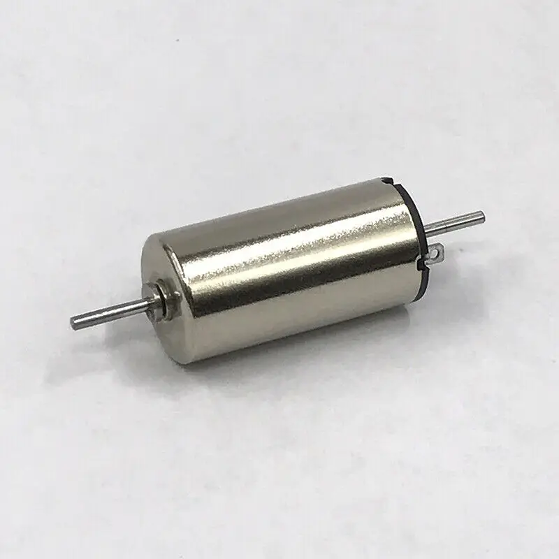 1020 10mm * 20mm 미니 코어리스 모터, DC 6V 9V 12V 18000RPM 고속 마이크로 듀얼 1mm 샤프트 축 모터 엔진 DIY RC 레일 기차 자동차