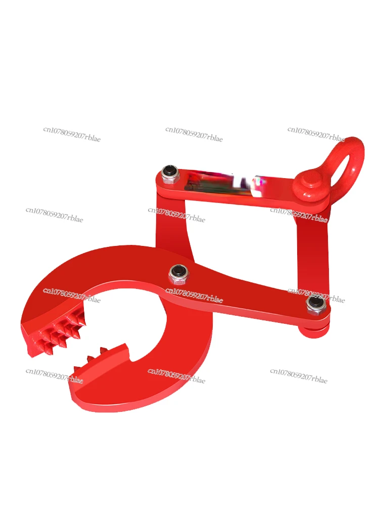 Pallet Clamp Tray Clamp Clip with Wooden Board Automatic Clamp Heavy Object 1T2 T 3 T 5 T Heavy Tree Spreader Fixture