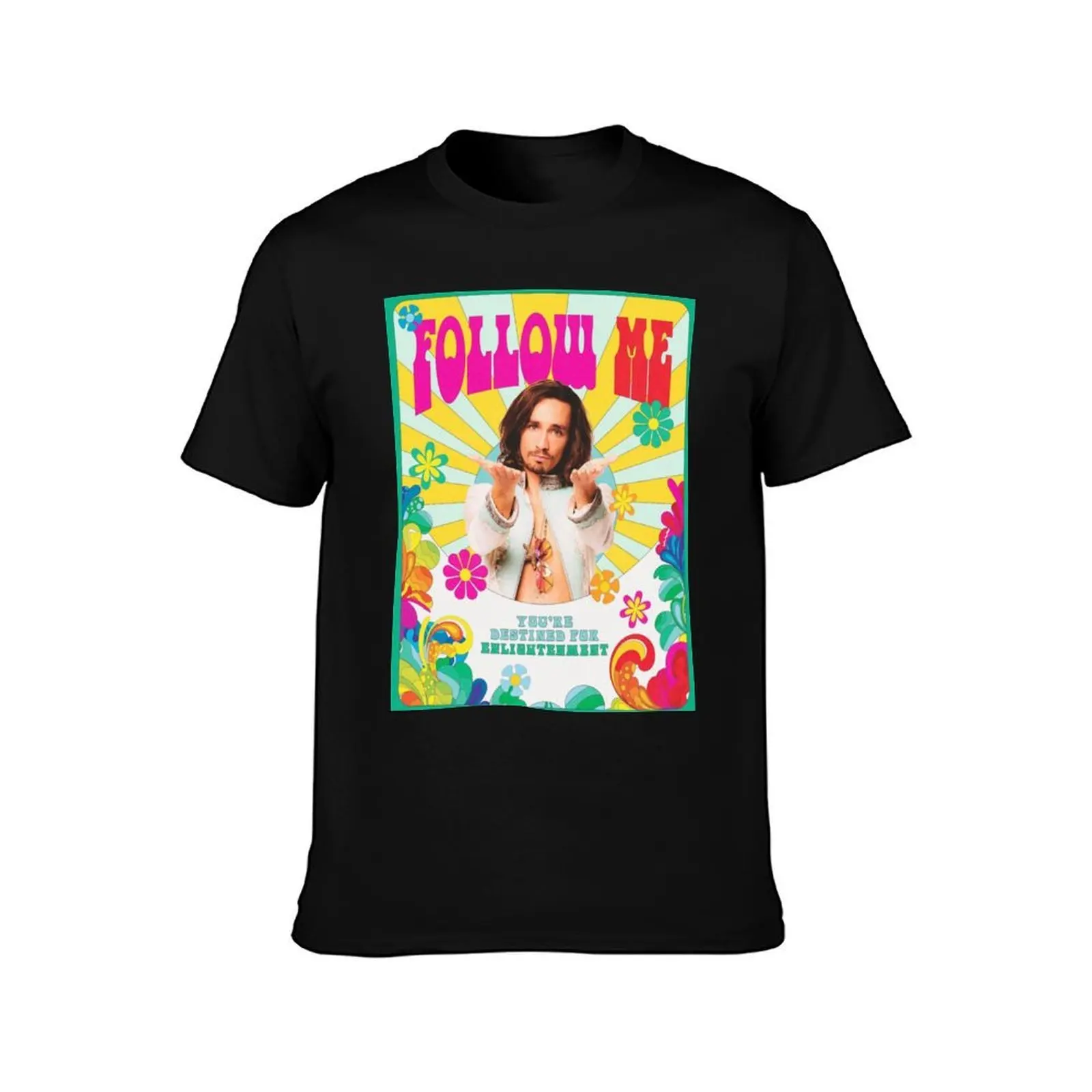 Klaus Hargreeves Follow Me The Umbrella Acadmey T-Shirt, Summer Casual Cotton Tee, Oversized Streetwear Tops, Unisex Men Women