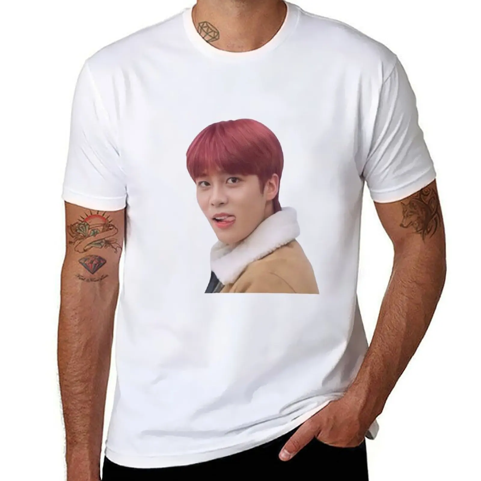 

Flirty Jongho T-Shirt man graphic t shirt man t shirts for men casual T-Shirt