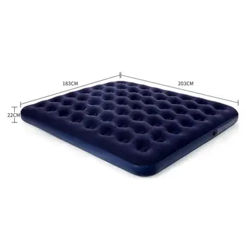 팽창식 방수 접이식 패드, 야외 수면 에어 캠핑 바닥 매트, 텐트 하이킹 해변 피크닉 매트리스, 2 인용 