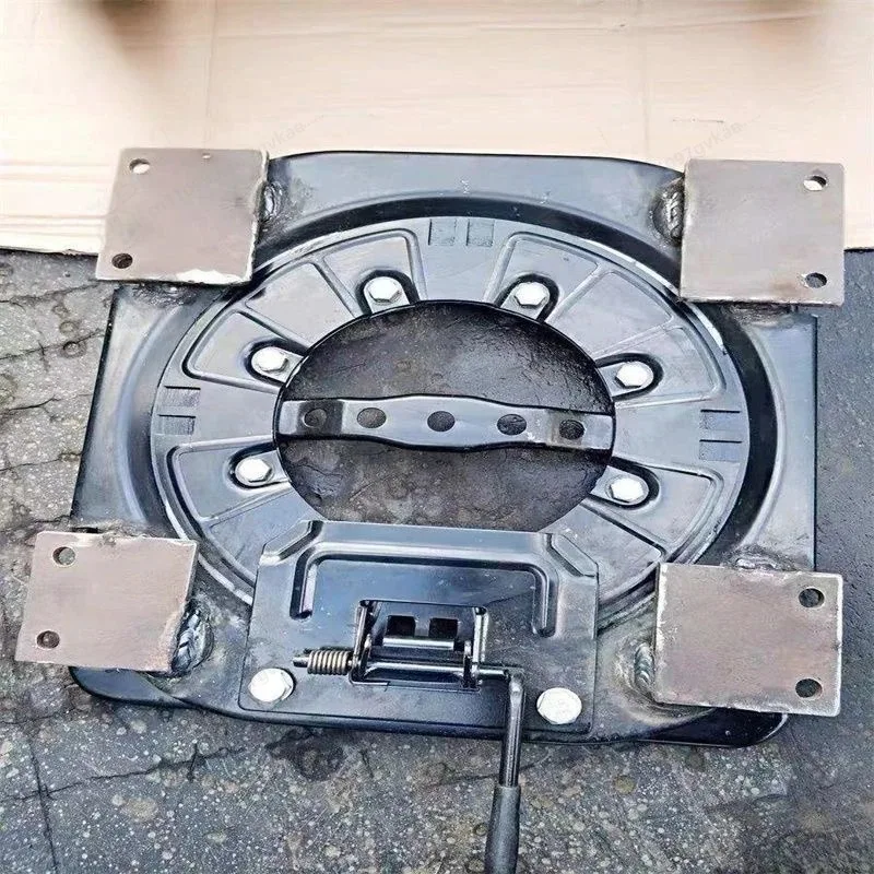 Car Heavy-duty Seat Base 360-Degree Rotating Turntable Van RV Light Truck Commercial Vehicle Seat Modified Seat Turntable