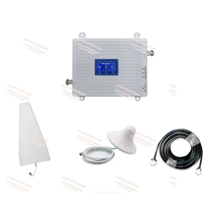

2G 3G 4G gsm Tri Band Signal Repeater network booster mobile signal booster 900 1800 2100 3g 4g lte repeater for mobile phone