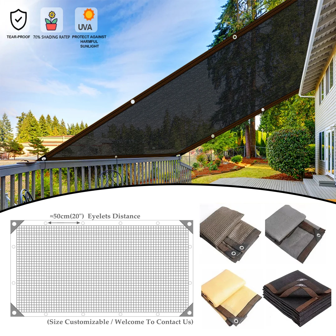 85% shading four color garden shade net greenhouse sunshade cover courtyard pavilion sun shed outdoor awning anti-ultraviolet