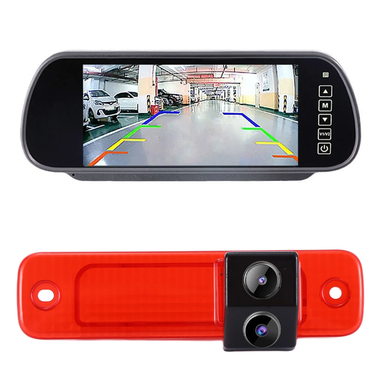 Car Double rear view camera +7