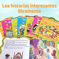 French 8pcs Children's Bedtime Story Book Libros Interesting Fairy Tales Enriching Kid's Hearts Preschool Education Gift
