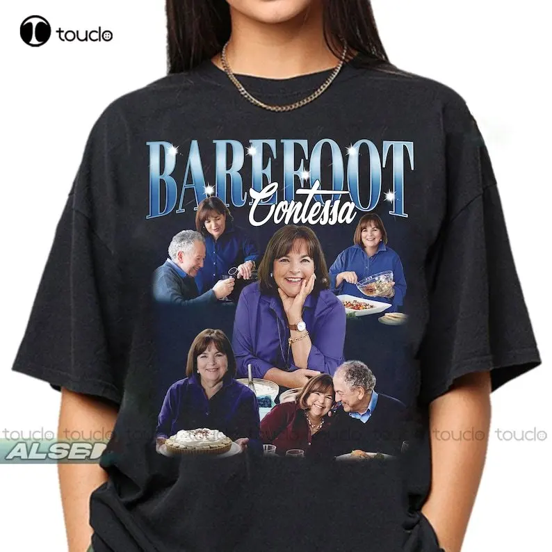 Barefoot Contessa Ina Garten Vintage Shirt,Barefoot Contessa Shirt, Barefoot Contessa Ina Garten 90S Bootleg, Retro Character